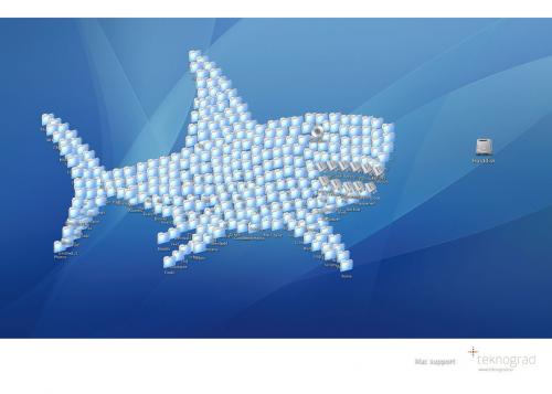 pixel art requin