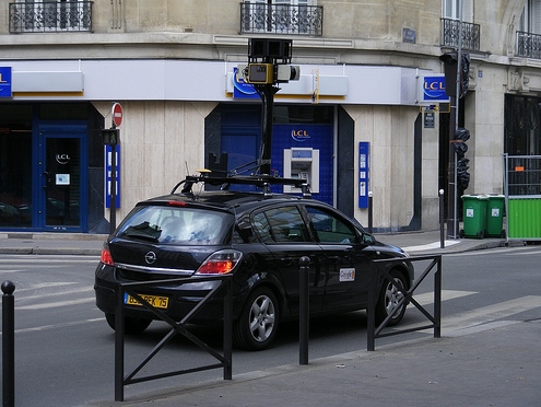 google street view paris