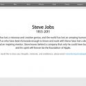 Apple – Remembering Steve Jobs