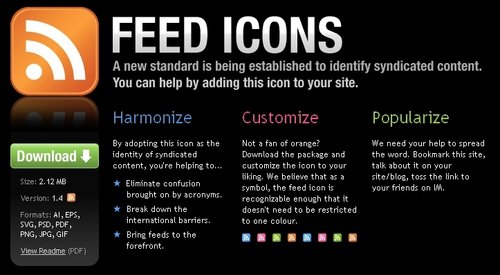 feed icons