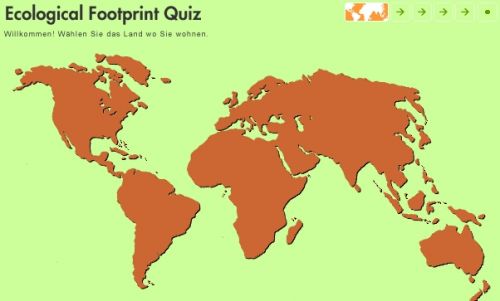earth footprint