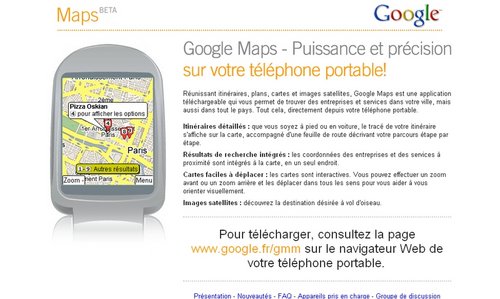 google map mobile